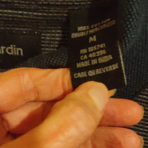 Pierre Cardin Charcoal Polo Shirt - Picture 4 of 4